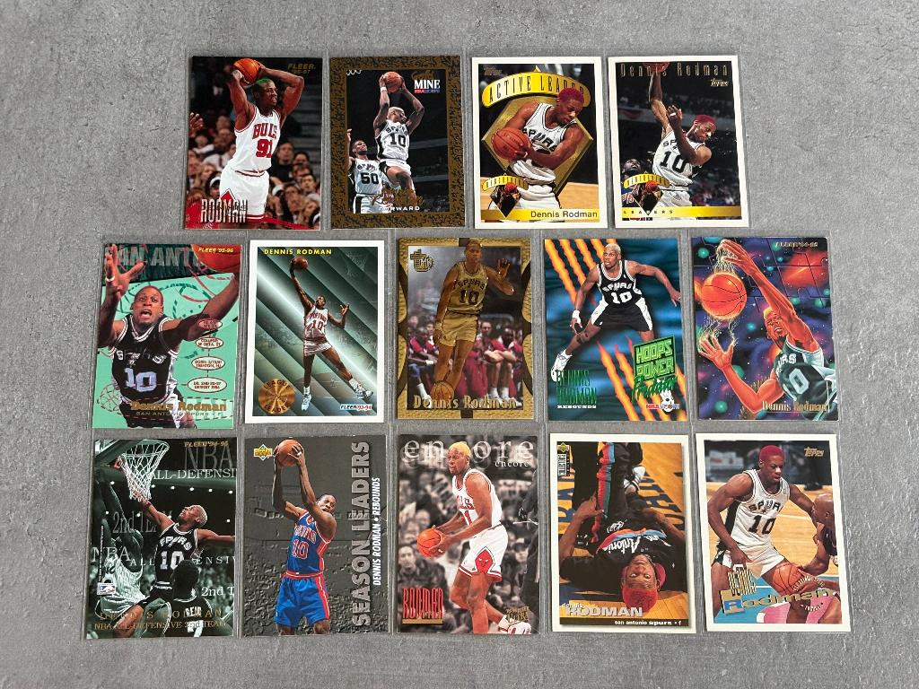 NBA kaarten 90s - Rodman, Barkley, Kemp, etc (~150 st), Ophalen of Verzenden, Zo goed als nieuw, Meerdere plaatjes