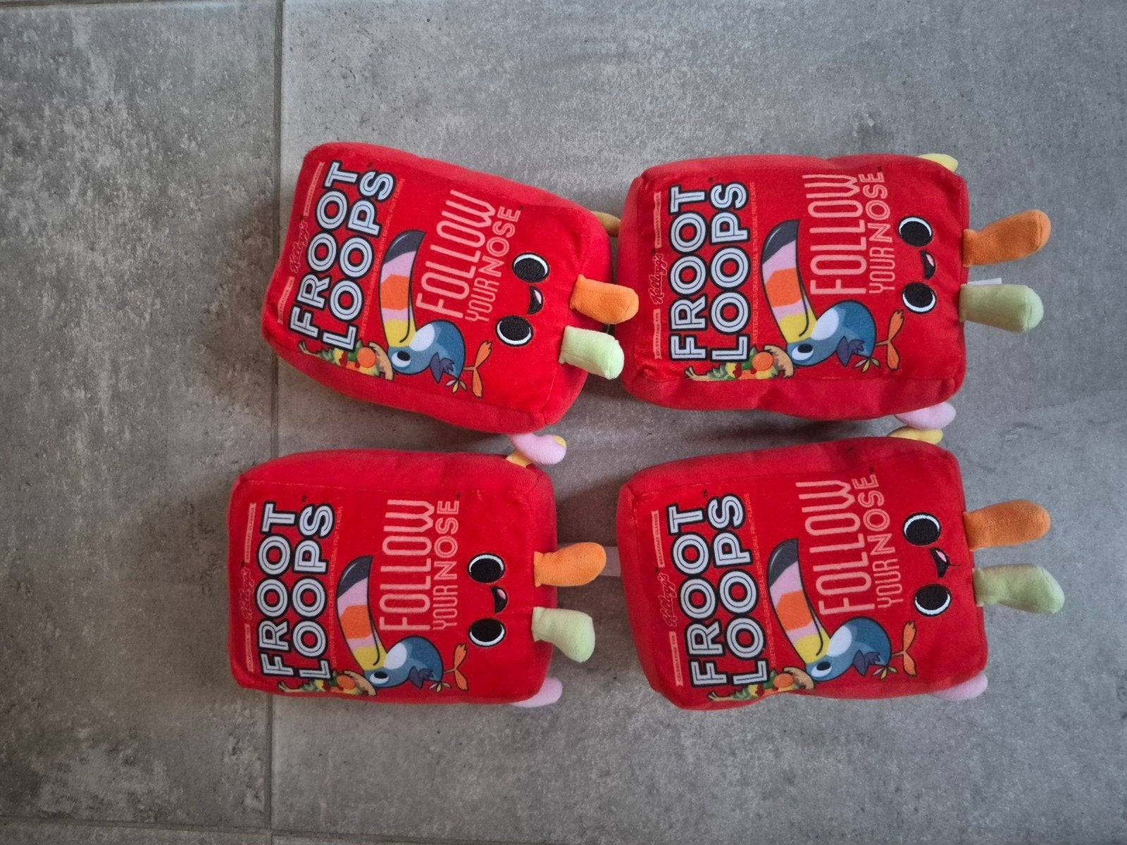 4 Froot Loops knuffels - Follow Your Nose, Overige merken, Overige karakters, Overige typen, Ophalen of Verzenden