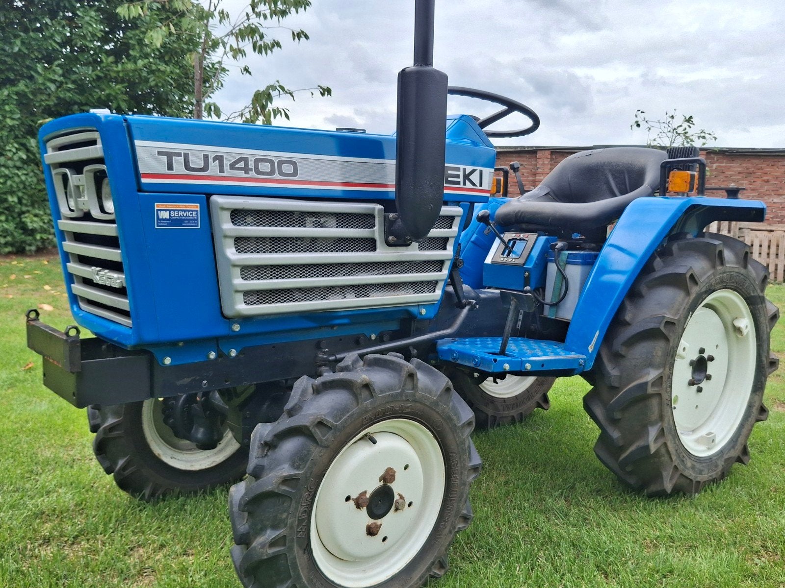 Iseki TU1400 Compact Tractor 4wd /minitractor,kenteken, Gebruikt, Tot 2500, Tot 80 Pk, Ophalen