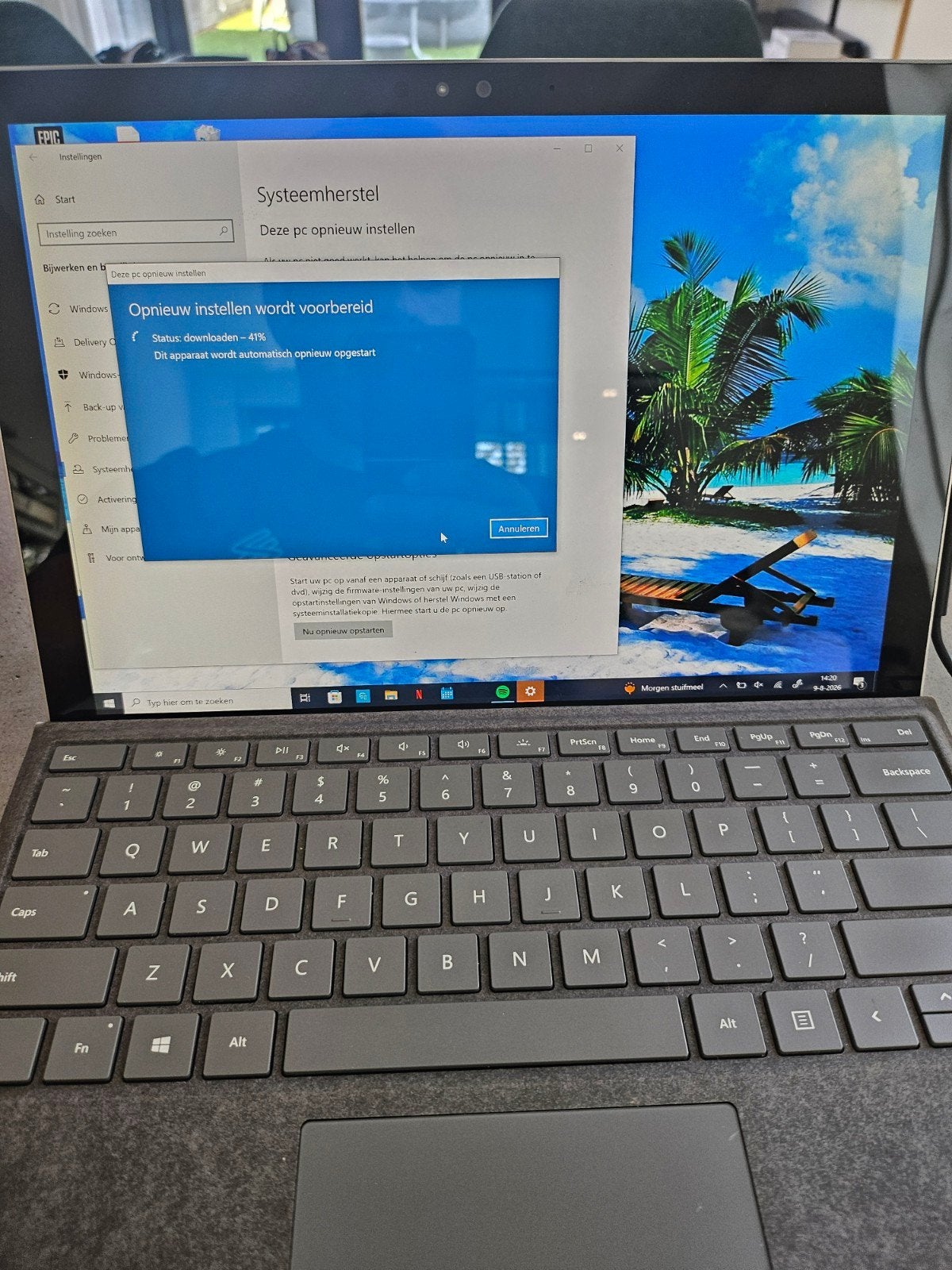 Microsoft Surface Pro 4 (Model 1724) - 256GB, Computers en Software, Qwerty, 8 GB, Ophalen of Verzenden, SSD