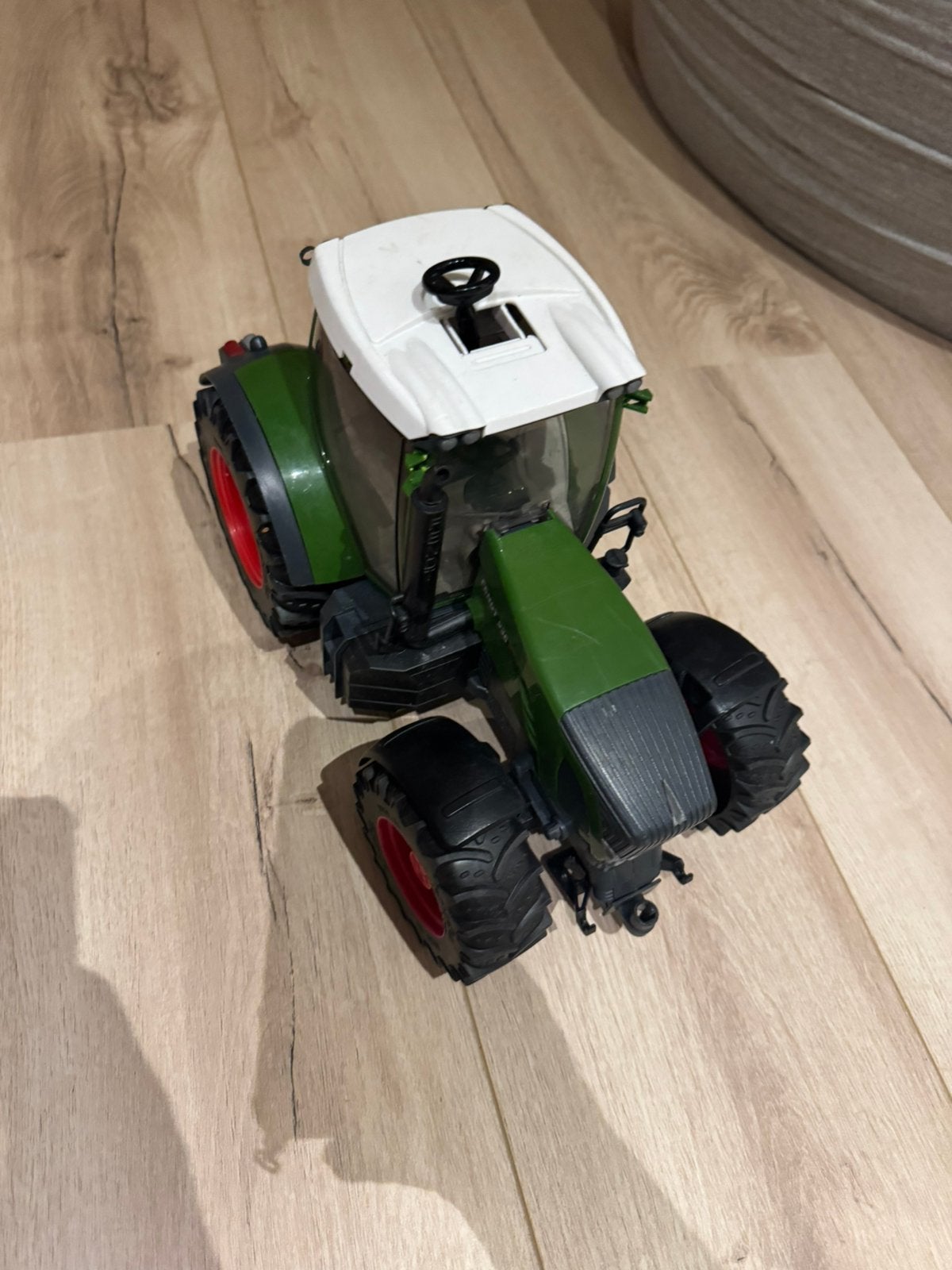 Tractors bruder met kar rood en groen, Kinderen en Baby's, Ophalen of Verzenden, Gebruikt