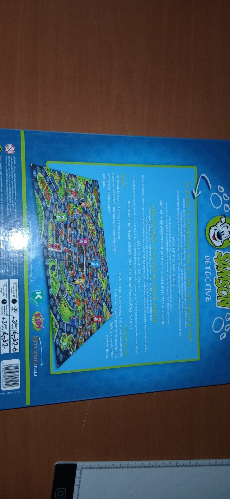 Samson detective spel, Ophalen, Zo goed als nieuw, Studio 100
