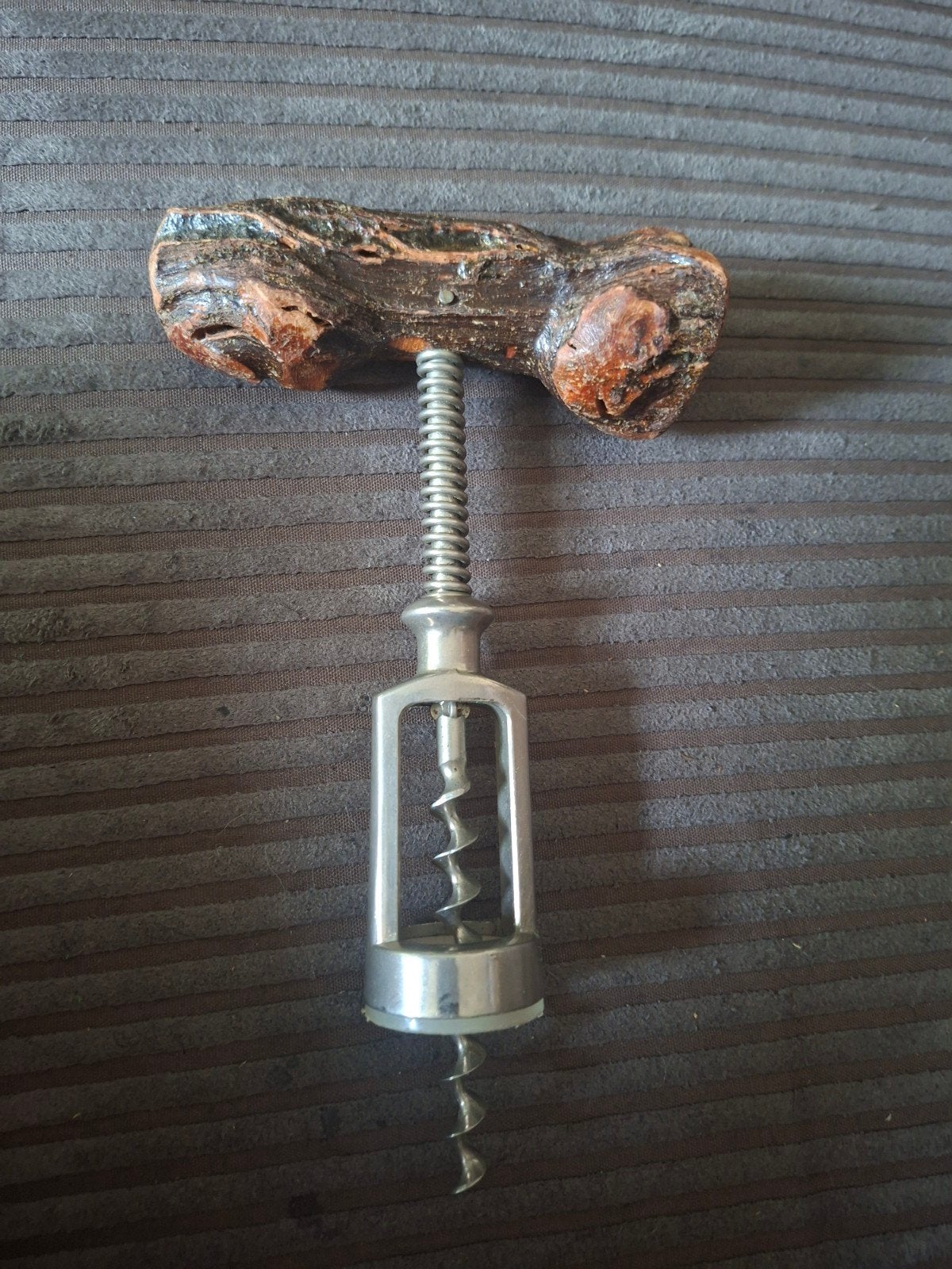 Franse Kurkentrekker met unieke houten handgreep, Ophalen of Verzenden