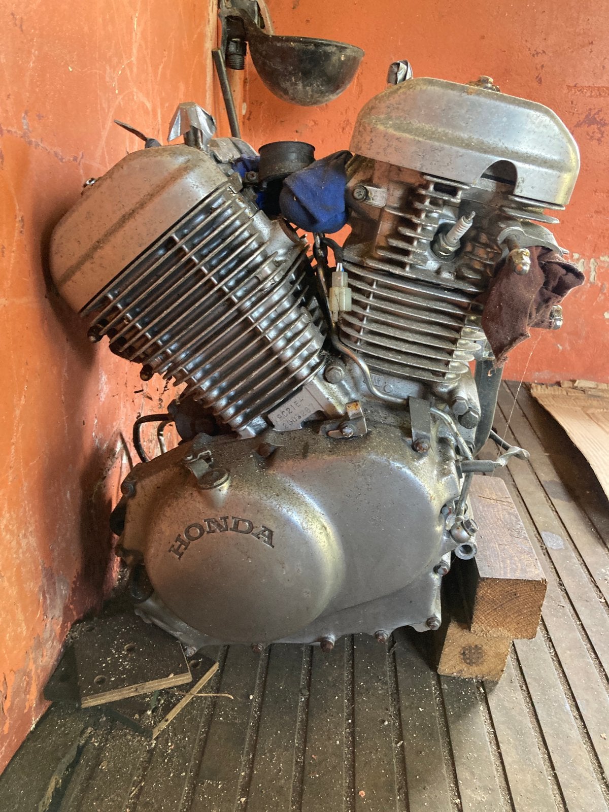 Motorblok Honda Shadow VT600 VLX600, Motoren, Ophalen, Gebruikt