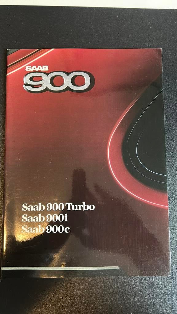 Saab 900 classic folder 1987, Ophalen of Verzenden, Zo goed als nieuw, Overige merken