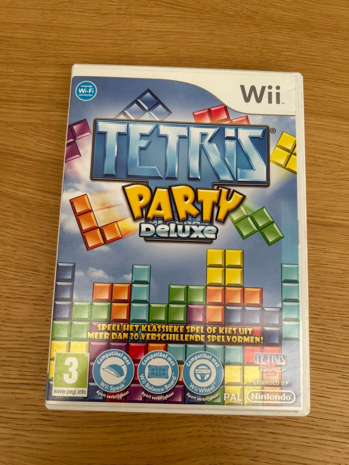 Tetris Party Deluxe ( goede staat ), Spelcomputers en Games, Games | Nintendo Wii, Ophalen, Online, Puzzel en Educatief, Zo goed als nieuw