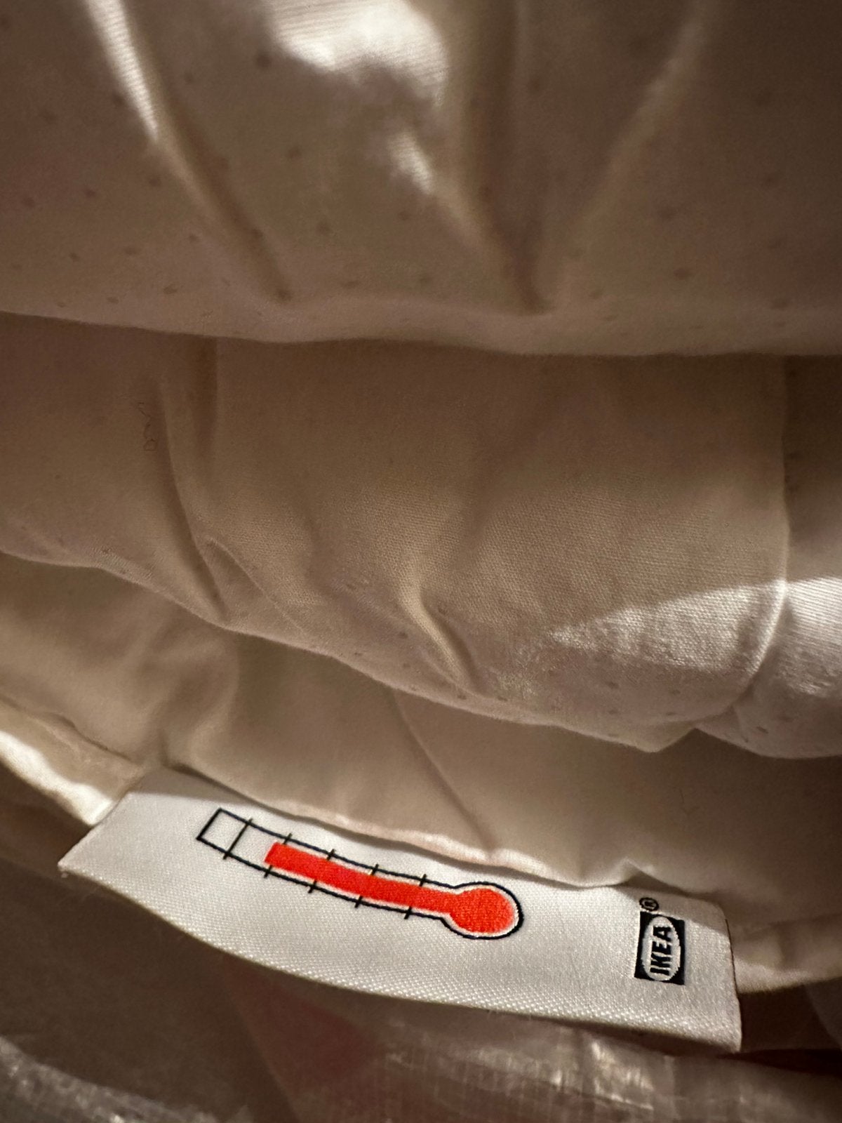 Twee persoons dekbed, Wit, Tweepersoons, Ophalen of Verzenden, IKEA