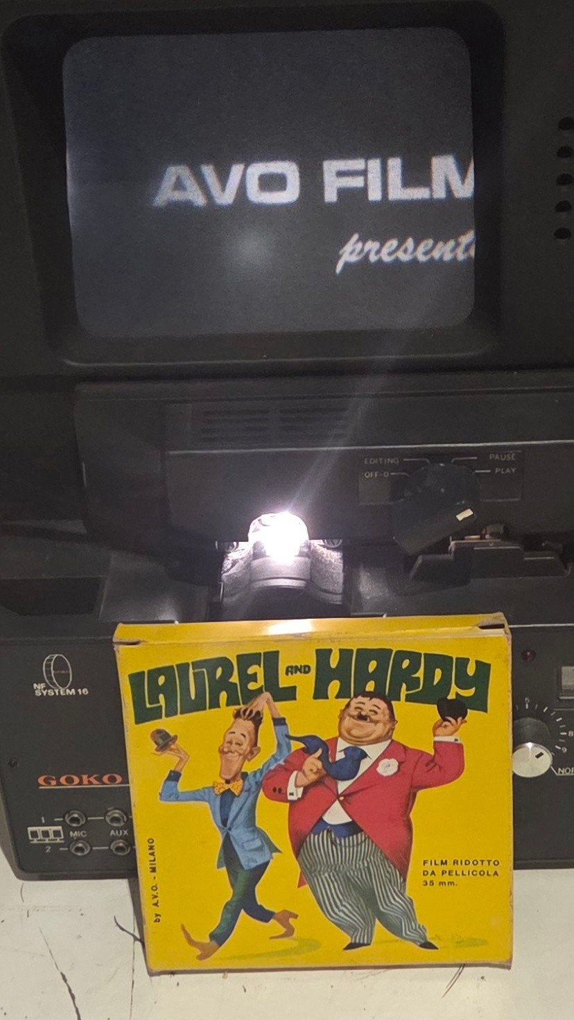 super 8 LAUREL & HARDY filmpje, Audio, Tv en Foto, Ophalen of Verzenden, 8mm film