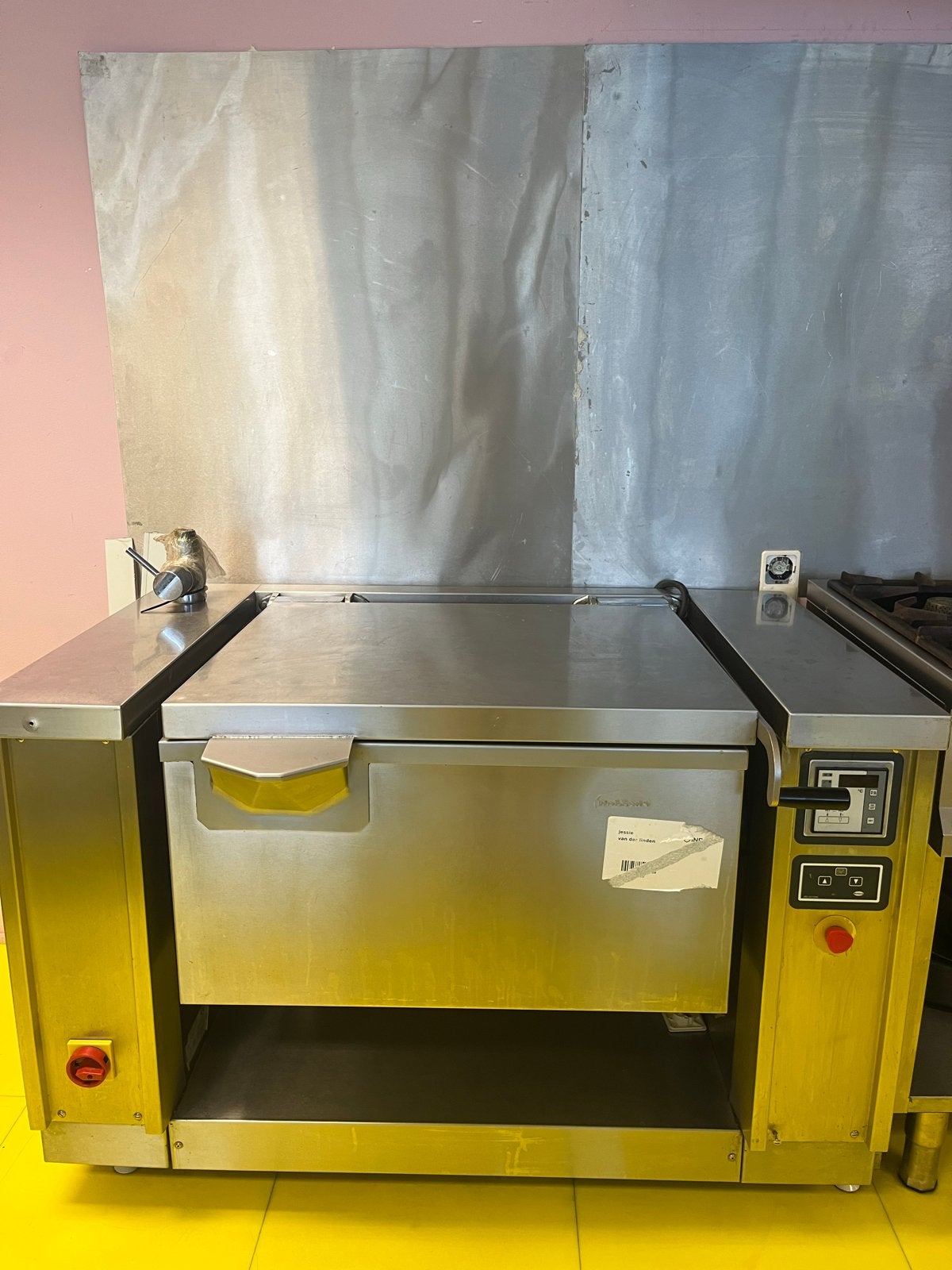 Professionele Horeca Braadslede / Kantelpan, Ophalen, Gebruikt, 25 tot 50 cm, Minder dan 100 cm