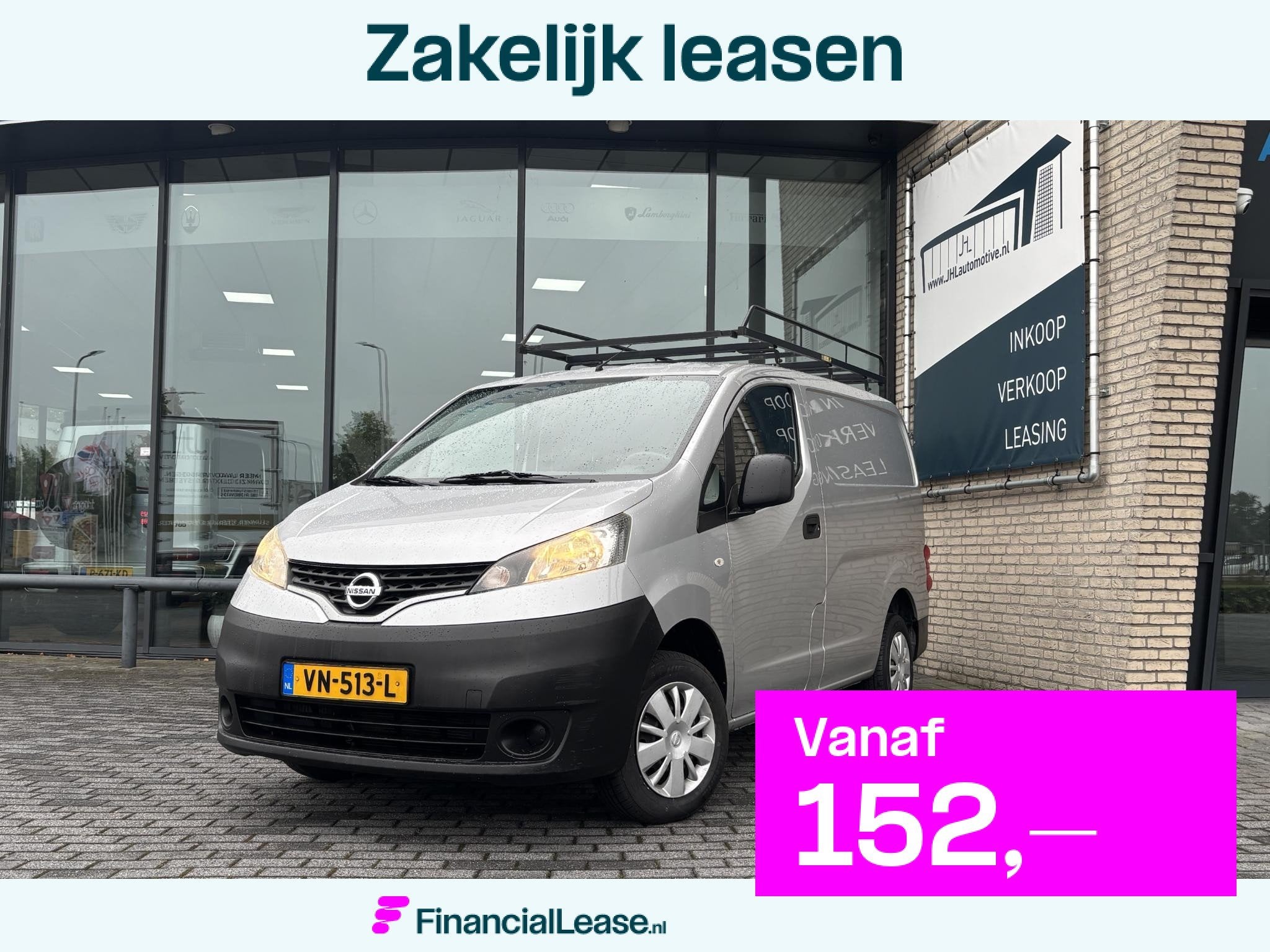 Nissan NV200 1.5 dCi Optima*HAAK*A/C*CRUISE*IMPERIAAL*, Voorwielaandrijving, Euro 5, Stof, Gebruikt