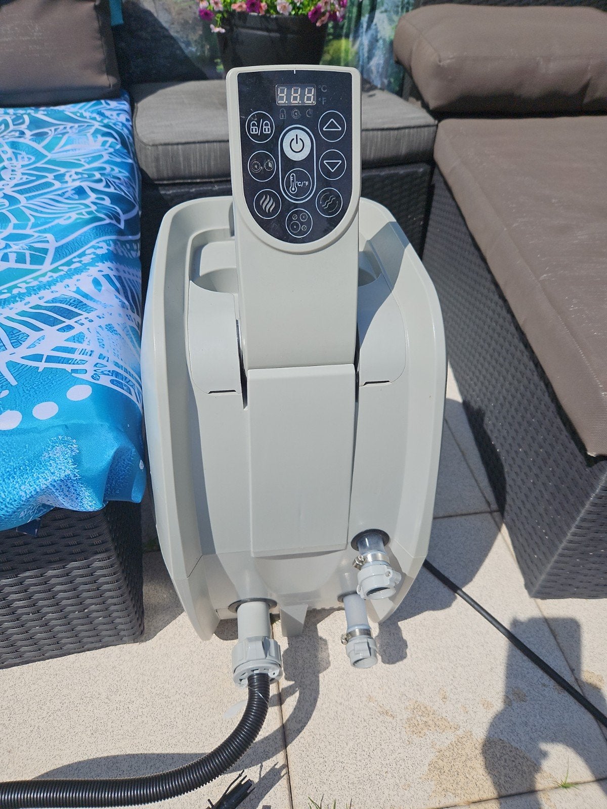 Bestway Lay-Z-Spa Jacuzzi Pomp met verwarming (lek), Ophalen, Gebruikt