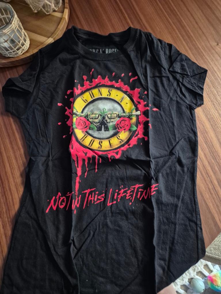 Diverse band T-shirts: Guns N' Roses, Marillion, Maat 38/40 (M), Zwart, Korte mouw, Gedragen