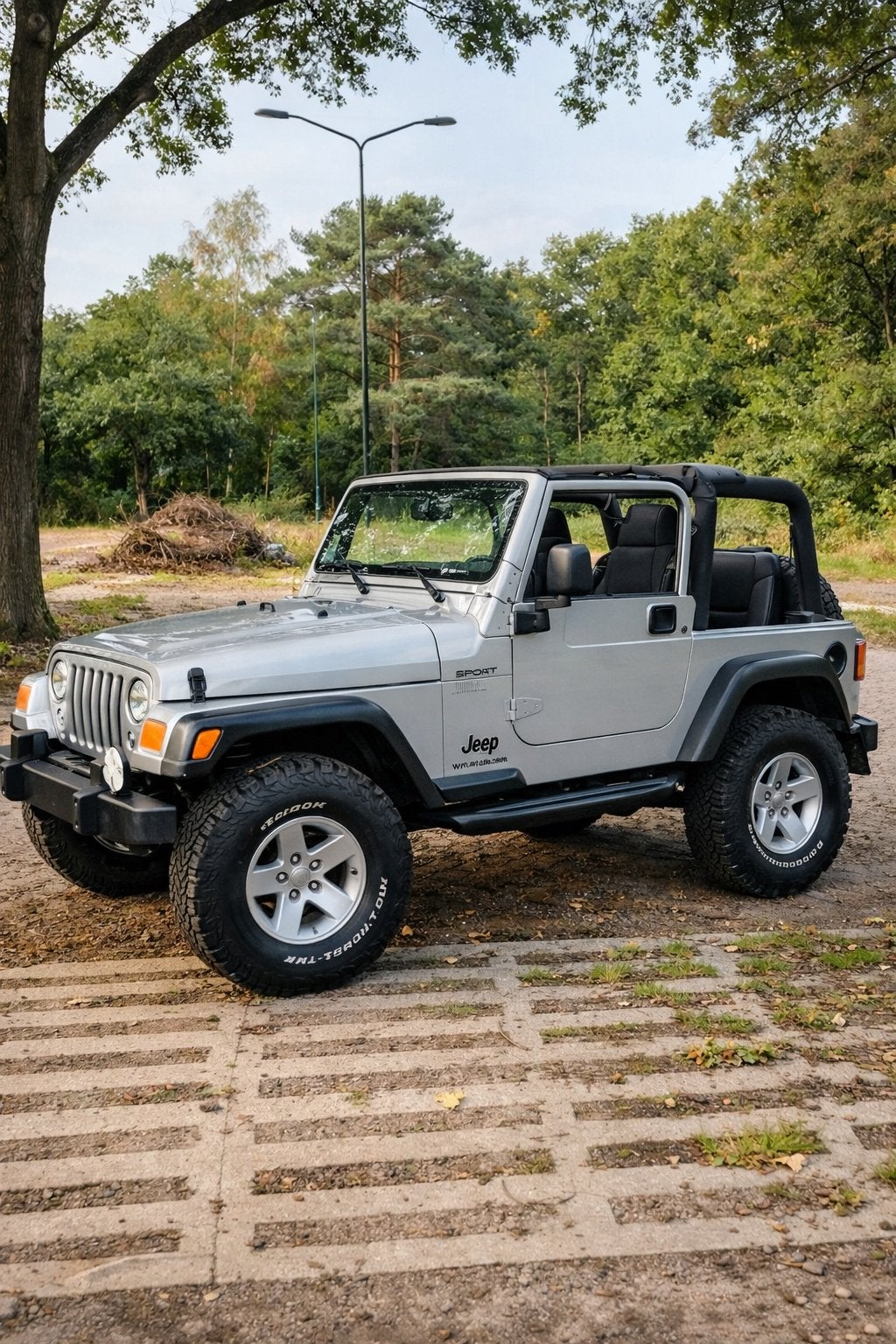 Huur als trouwauto Jeep Wrangler TJ  & chauffeur, Met chauffeur, Trouwauto