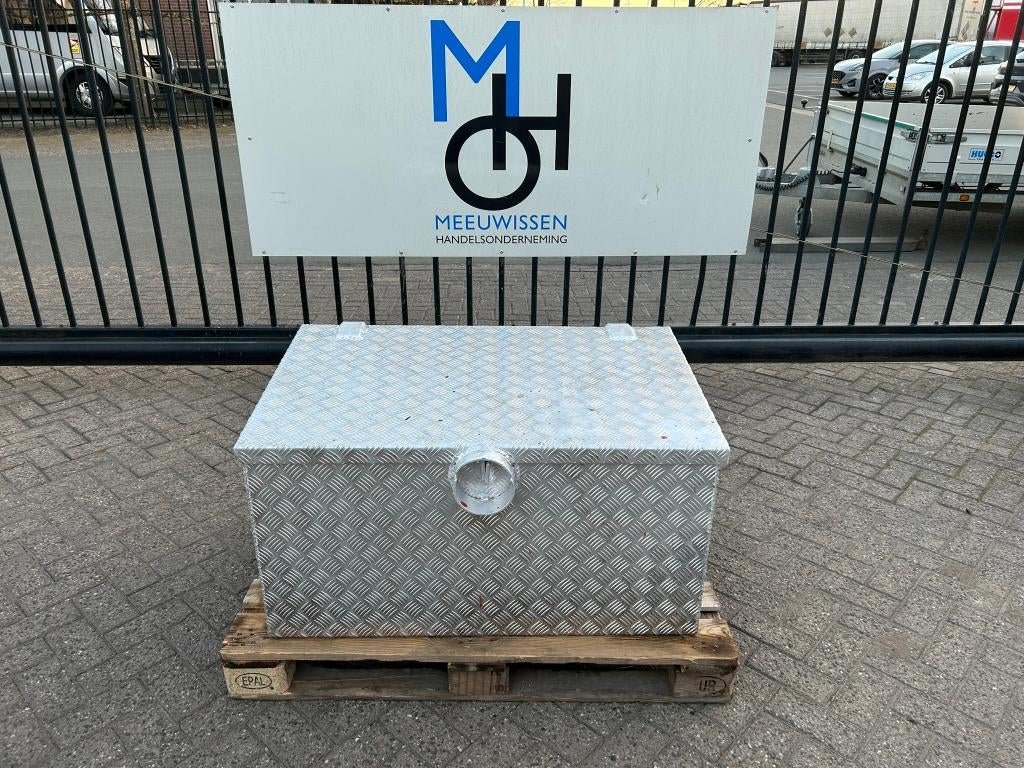 Aluminium traanplaat gereedschapskist/gereedschap kist, Ophalen, Gebruikt