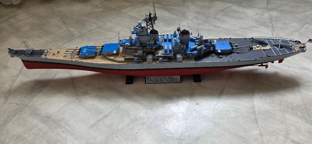 Missouri BB-63, Hobby en Vrije tijd, Modelbouw | Boten en Schepen, Ophalen, Nieuw, 1:50 tot 1:200, Overige merken