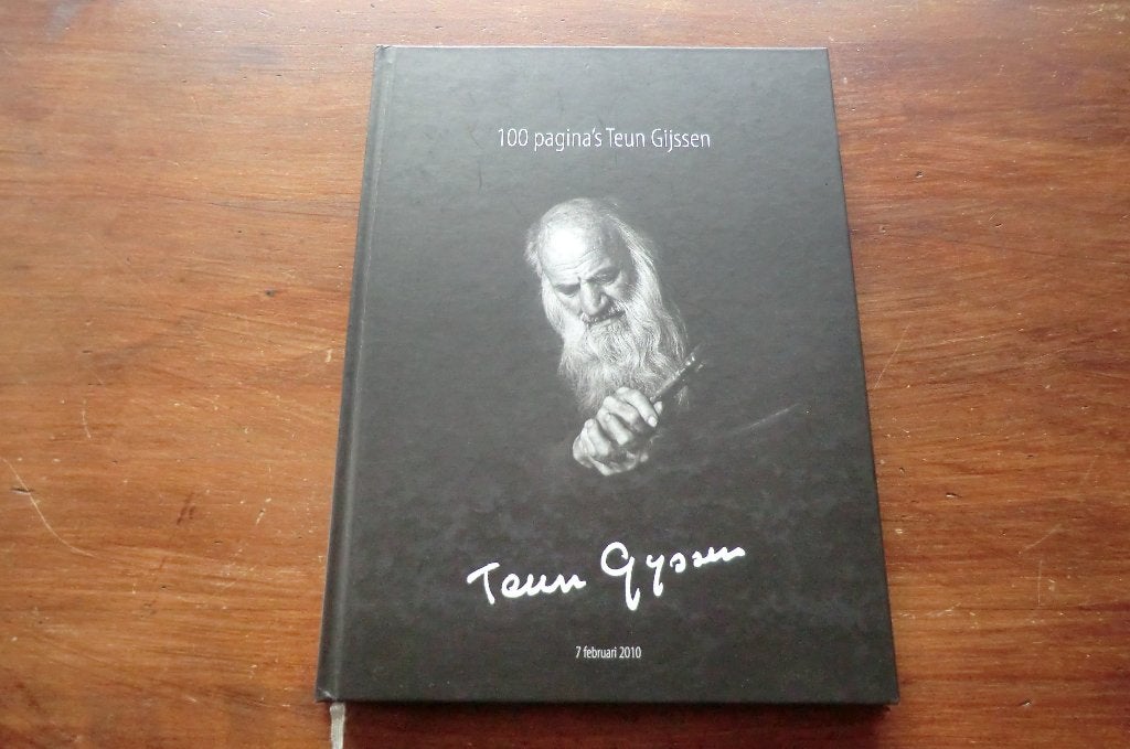 schildersboek - 100 pagina's Teun Gijssen, 7 februari 2010, Ophalen of Verzenden, Zo goed als nieuw, Schilder- en Tekenkunst