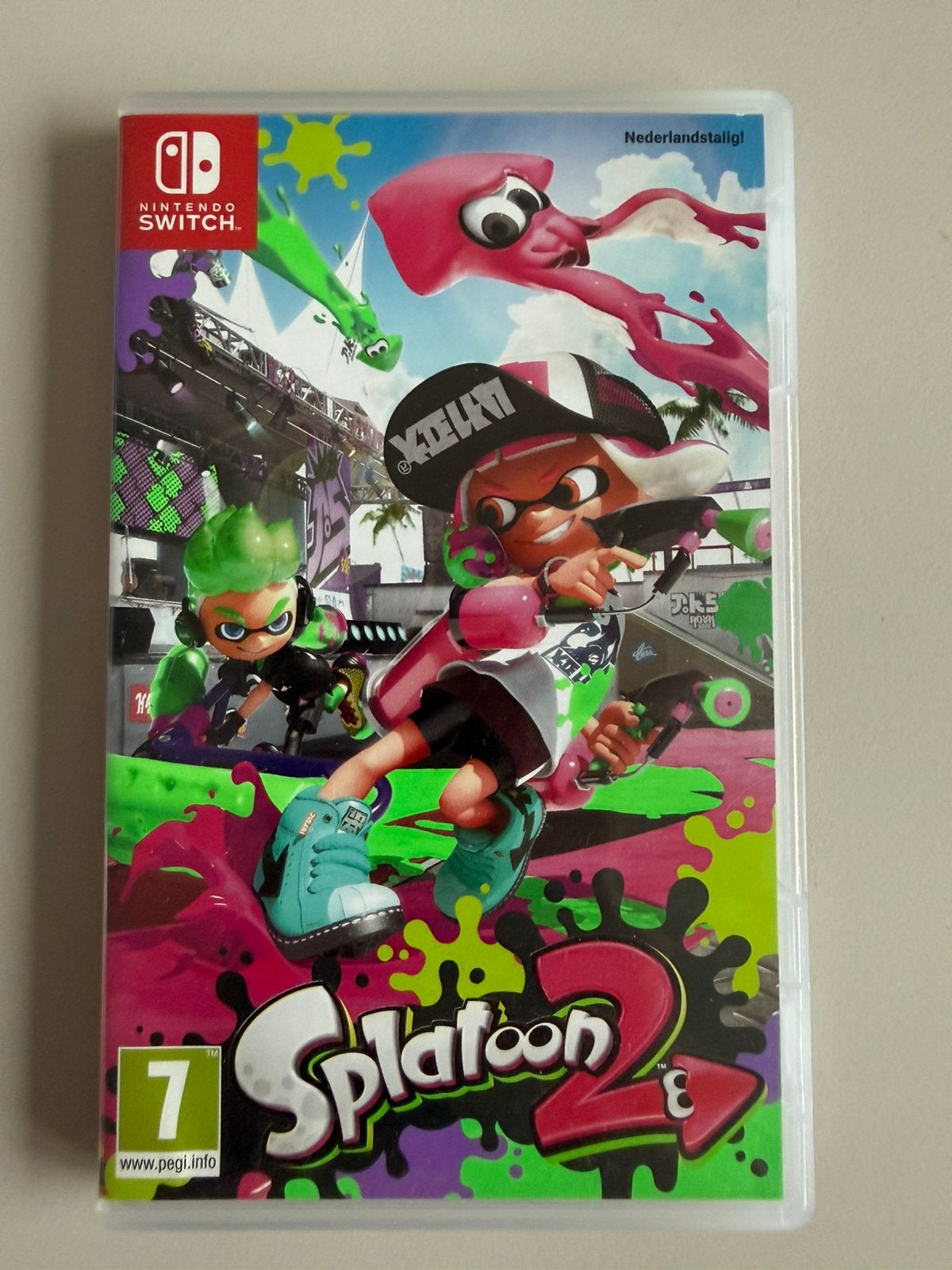 Splatoon 2, Avontuur en Actie, Ophalen of Verzenden, Zo goed als nieuw, 3 spelers of meer