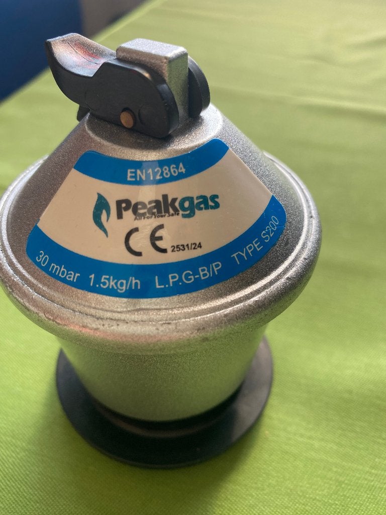 Repsol gasfles adapter, Ophalen of Verzenden, Zo goed als nieuw