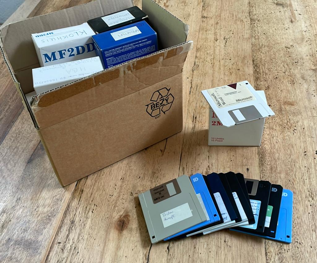 Oude Apple diskettes, Computers en Software, Vintage Computers, Ophalen of Verzenden