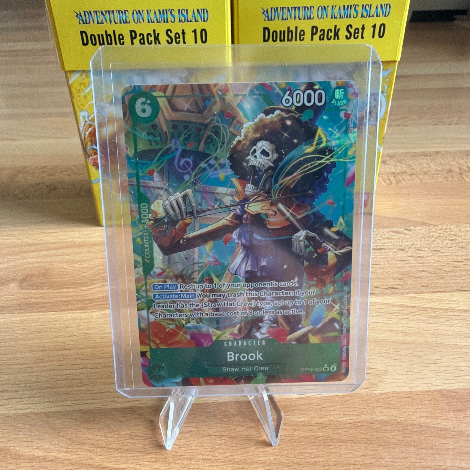 One Piece Card Game - Brook OP01-032, Ophalen of Verzenden, Zo goed als nieuw, Losse kaart
