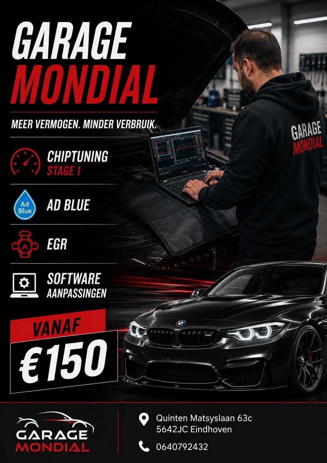 chiptuning stage 1, Ophalen