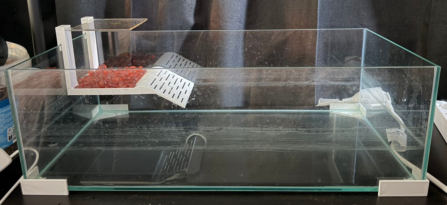 Ciano Tartarium 60 Voor Kleine Waterschildpadden, Ophalen, Zo goed als nieuw, Leeg aquarium, Overige merken