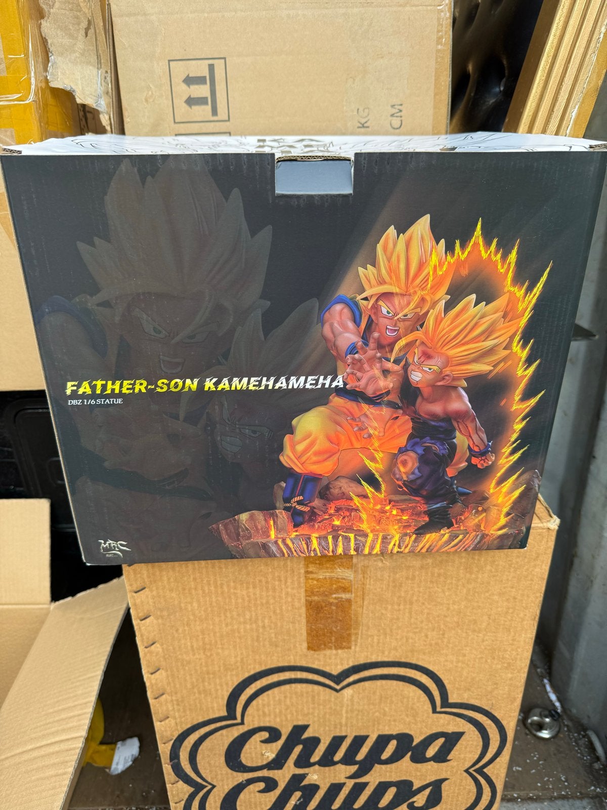 Dragon Ball Z Father-Son Kamehameha Statue - Nummer 7/150, Verzamelen, Ophalen, Nieuw