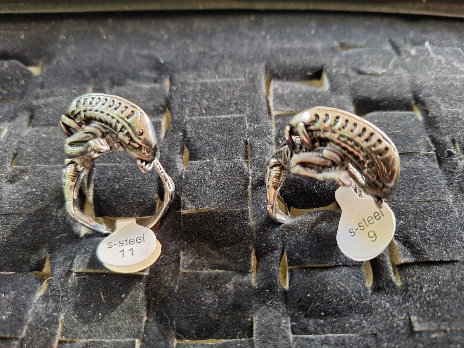 Nieuwe RVS Alien Ringen - Maat 9 en 11, Ophalen of Verzenden