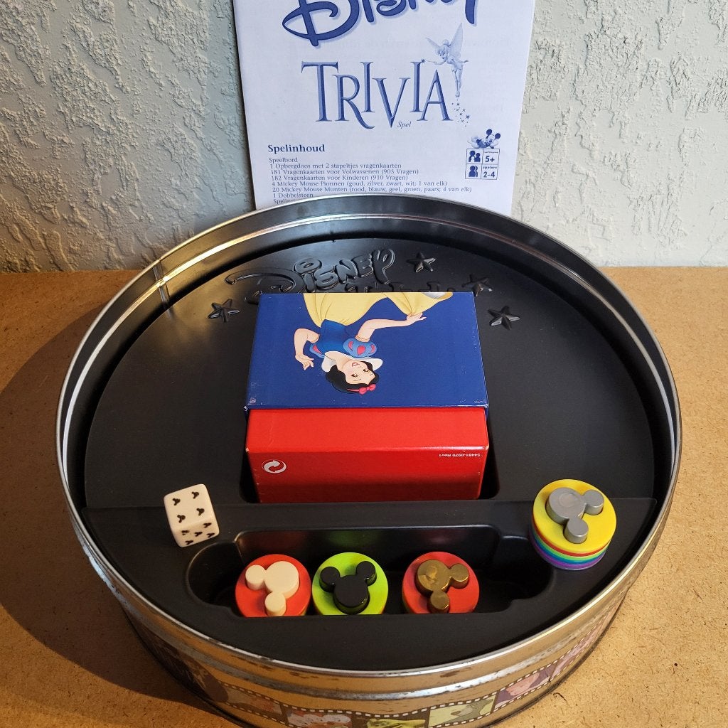 Disney Trivia, Een of twee spelers, Ophalen