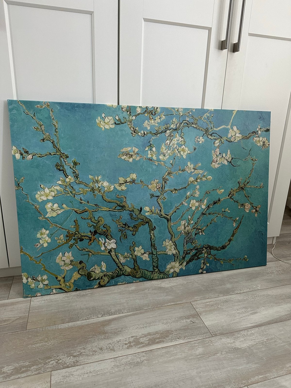 Van Gogh Amandelbloesem Canvas Schilderij, Ophalen, Print, Op houten frame, Bloemen