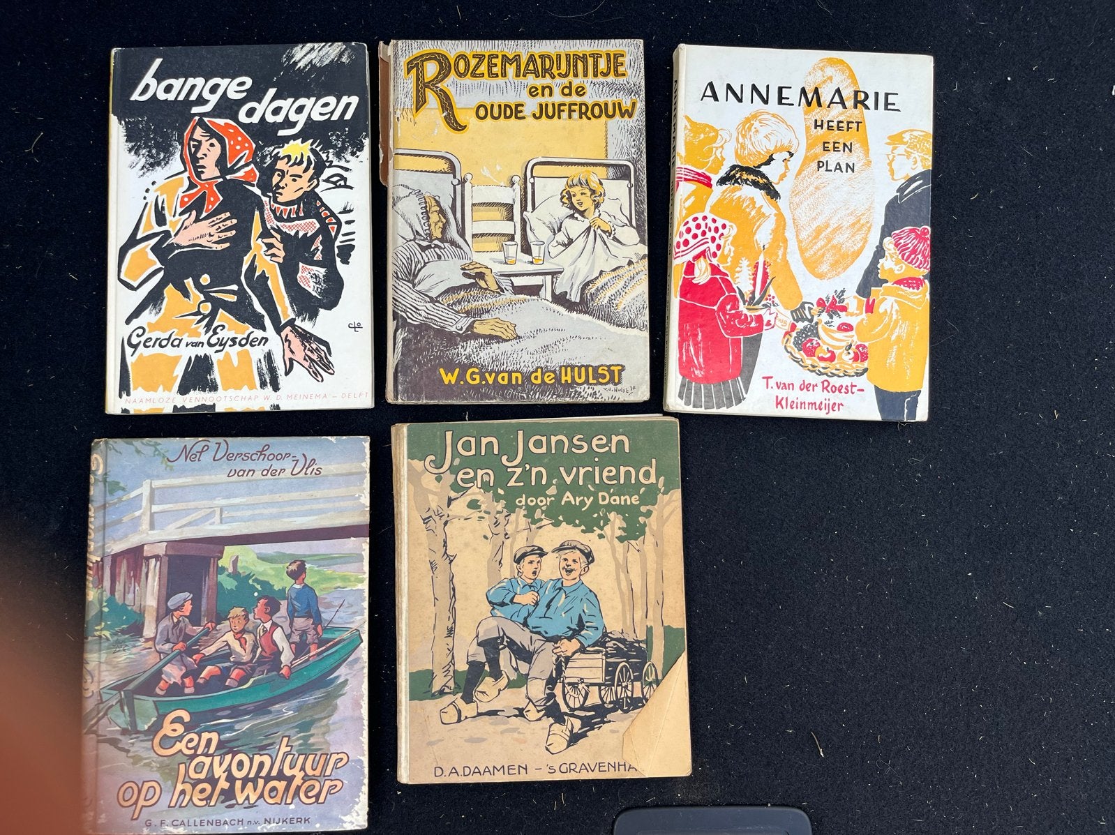 Jeugdboeken uit de oude doos - Nostalgische collectie, Ophalen of Verzenden, Gelezen, Fictie algemeen