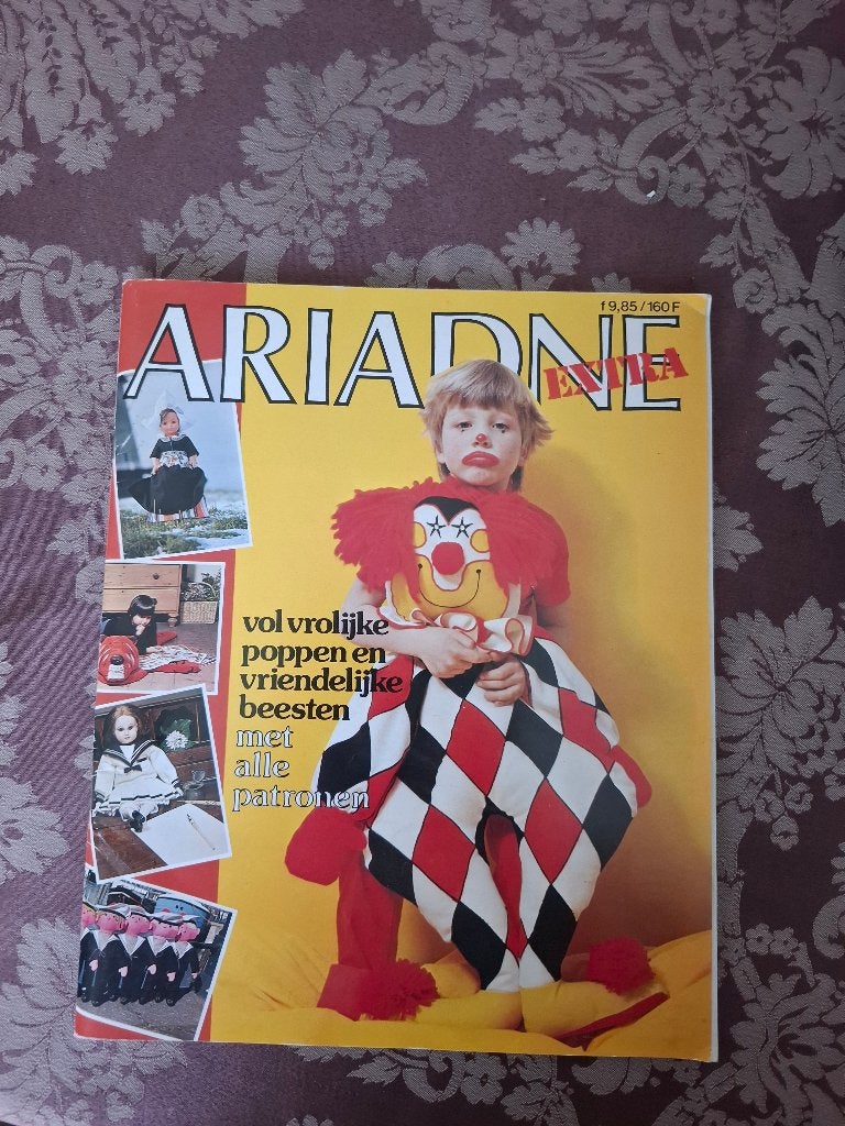 Ariadne extra poppenpatronen, Ophalen of Verzenden, Gebruikt, Breien of Haken, Patroon of Boek