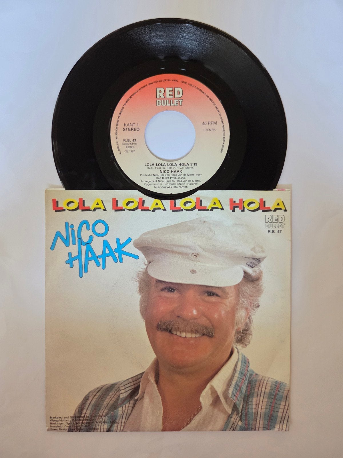 Nico Haak - Lola lola lola Hola, Gebruikt, 7 inch, Single, Ophalen of Verzenden