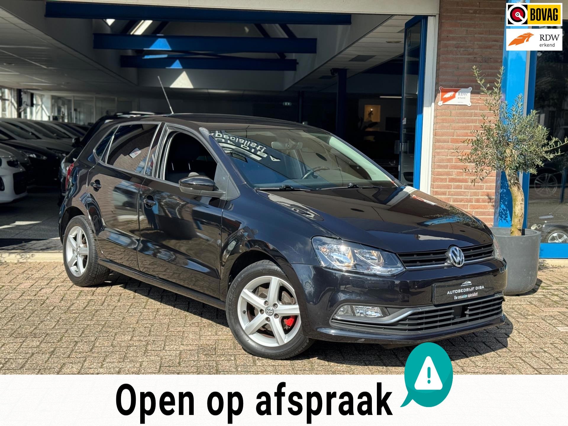 Volkswagen POLO 1.2 TSI Highline 2014 AUT CRUISE CLIMA NAP!, Auto's, Dealer onderhouden, Stof, 4 cilinders, 1039 kg