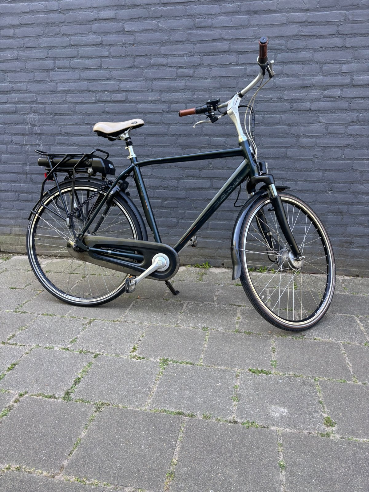 Batavus genova elektrische herenfiets 28 inch N7 H57, Ophalen, Batavus, Zo goed als nieuw, 55 tot 59 cm