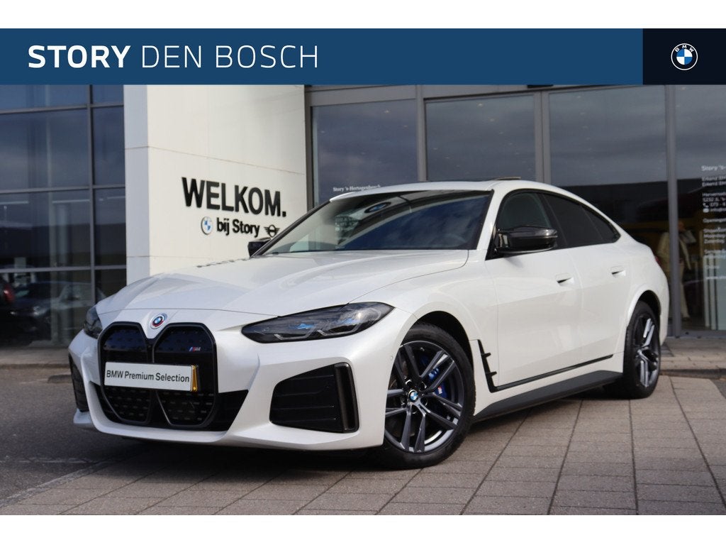 BMW i4 M50 High Executive / Sportstoelen / Comfort Access /, Gebruikt, 520 km, 2190 kg, 1600 kg
