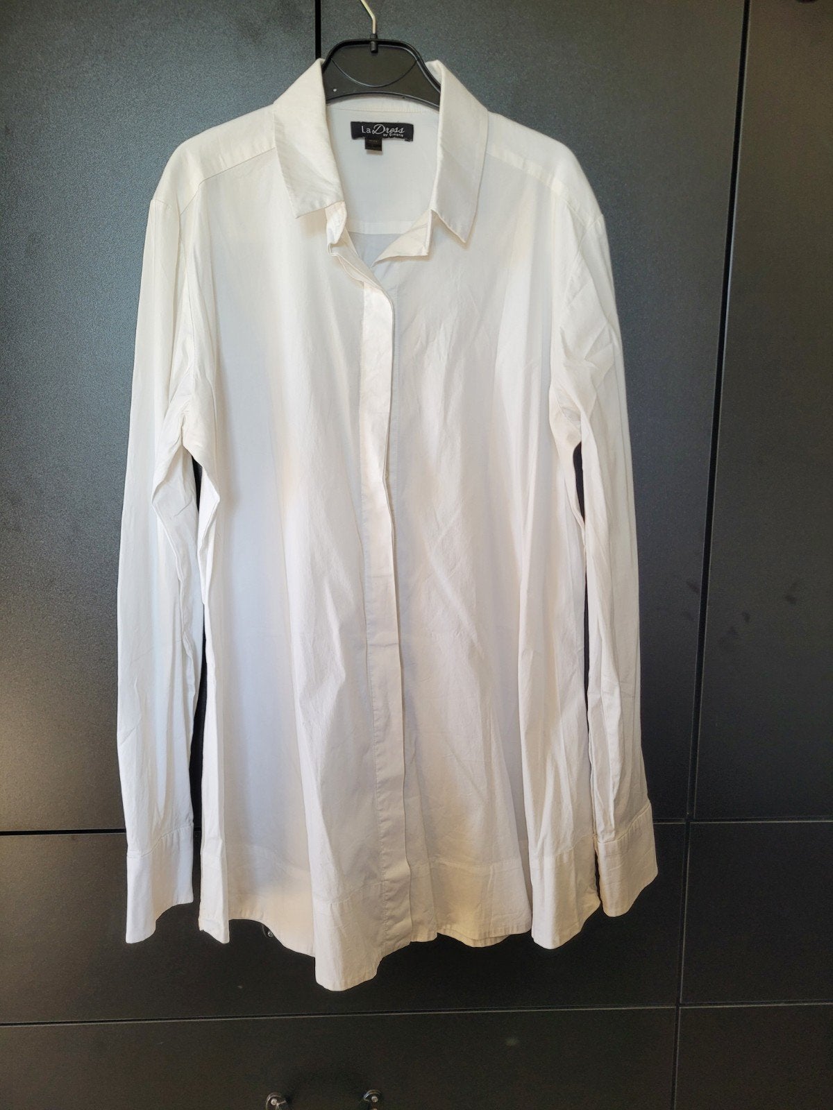 leuke lange blouse ladress la dress mt l ruby, Kleding | Dames, Verzenden, Wit, Maat 42/44 (L), LaDress