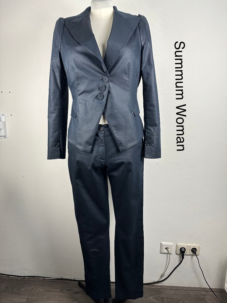 Summum Woman Broekpak  (mt: 42) 32,1/9606, Summum Woman, Summum Woman, Blauw, Maat 42/44 (L)
