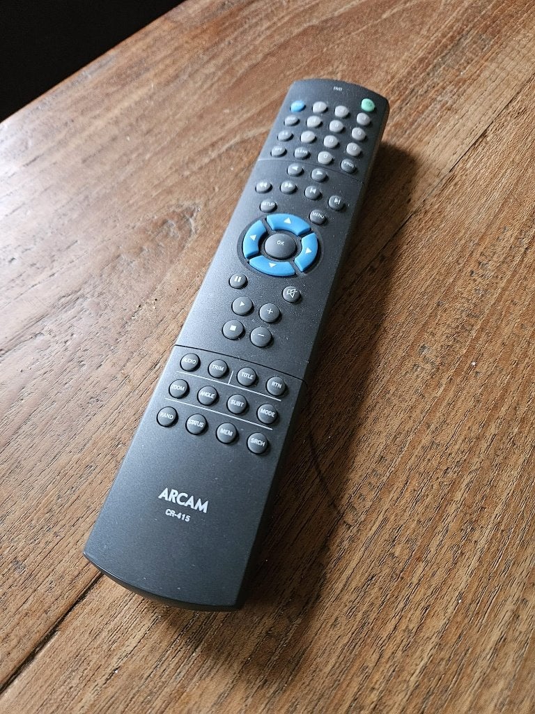 Arcam afstandbediening origineel, Verzenden, Gebruikt
