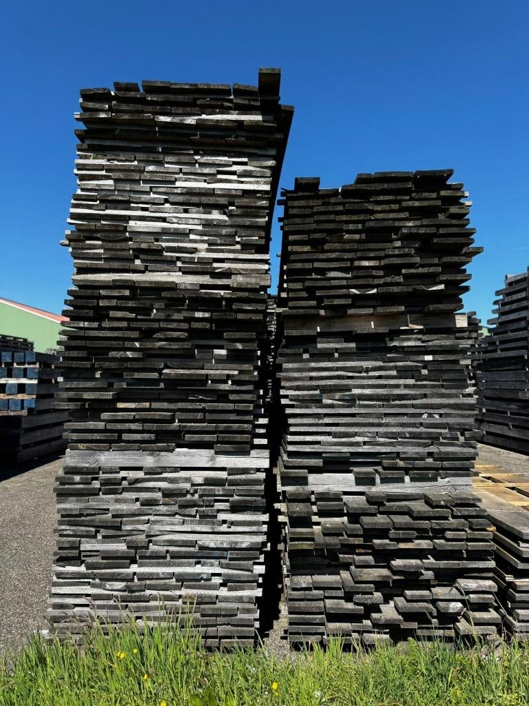 Naaldhouten gevelplanken Franse fijnspar, 25 tot 50 mm, Nieuw, Ophalen of Verzenden, Plank