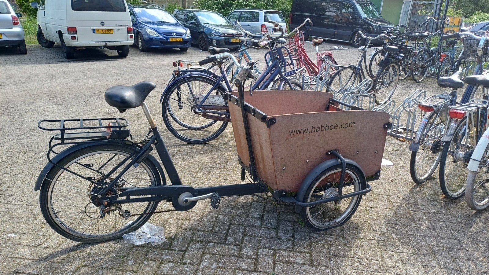 Babboe Ebike Big opknapper, Ophalen of Verzenden, Gebruikt, 4 kinderen of meer