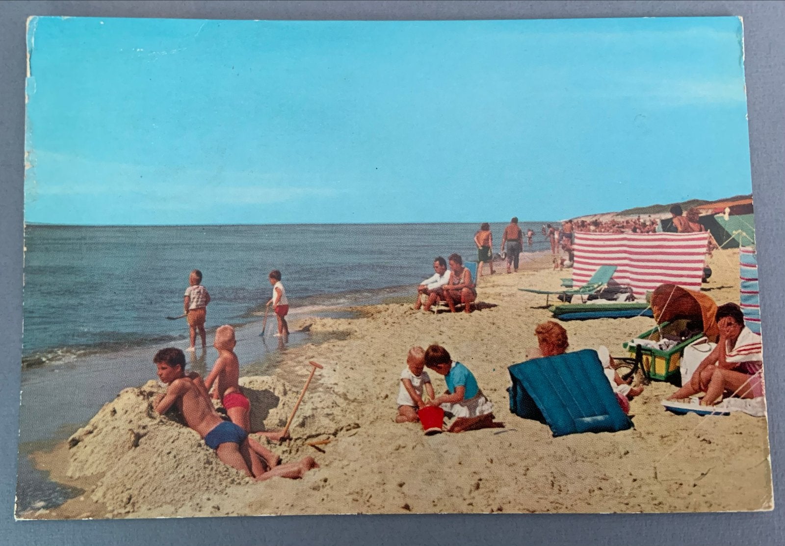 Bad Callant - Strandtafereel, Verzenden, 1960 tot 1980, Gelopen, Noord-Holland