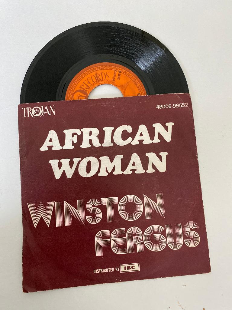 Winston Fergus – African Woman(Reggae), 7 inch, Single, Pop, Fotohoes