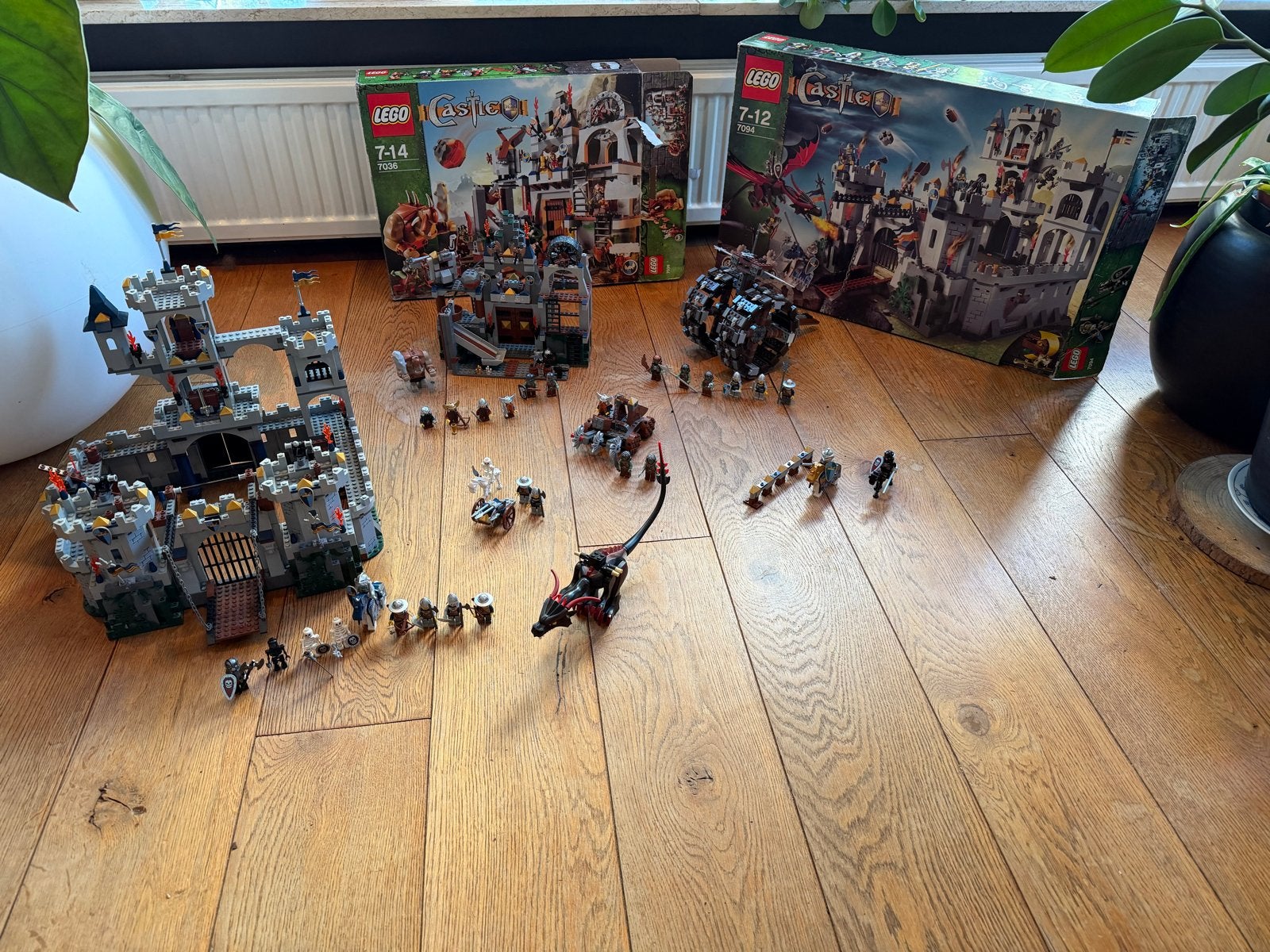 LEGO Castle collectie 7041 7094 7036 7040 7090 7009 kastelen, Ophalen of Verzenden, Gebruikt