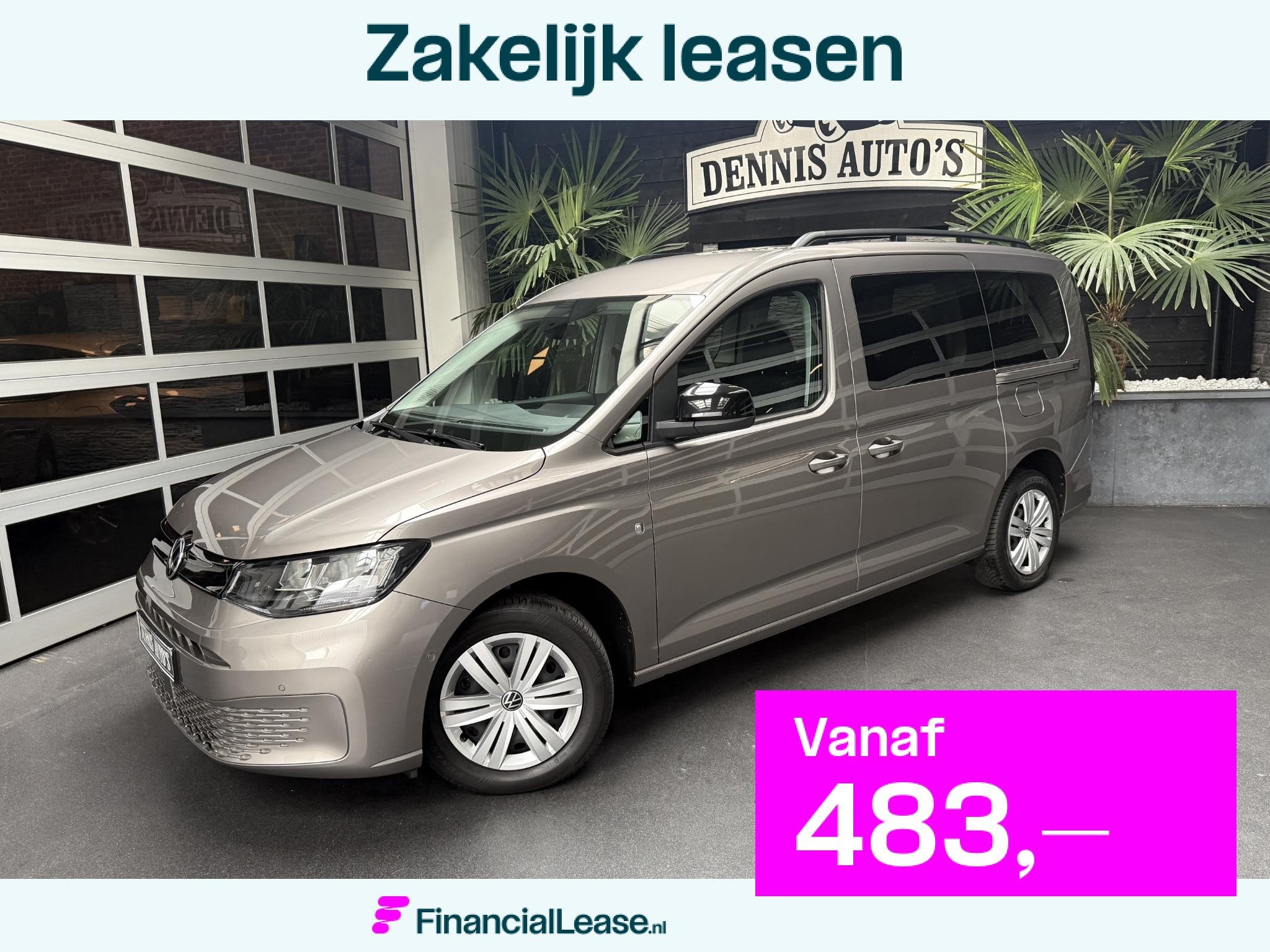 Volkswagen Caddy Maxi 1.5 TSI 7 personen!, Voorwielaandrijving, Dealer onderhouden, Stof, Euro 6