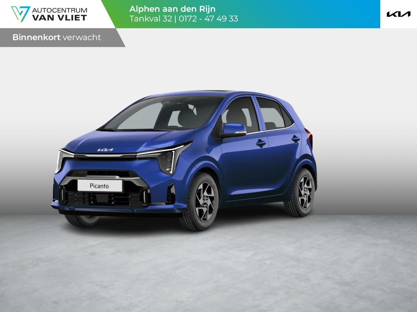 Kia Picanto 1.0 GDi DynamicPlusLine | Actieprijs* | Navi. |, Auto's, Stof, 68 pk, Parkeersensor, Bedrijf