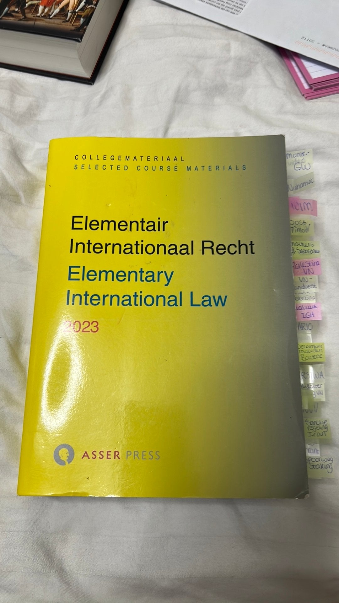 Elementair Internationaal Recht 2023 / Elementary Internatio, Ophalen of Verzenden, Zo goed als nieuw, Sociale wetenschap