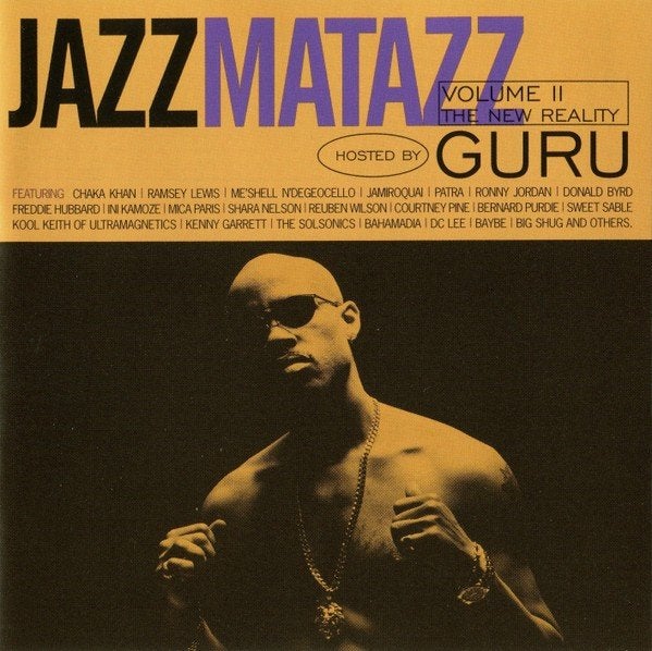 Acid Jazz C.D. (1995) Guru - Jazzmatazz volume II, Cd's en Dvd's, Cd's | Hiphop en Rap, Gebruikt, Inclusief doosje, Ophalen of Verzenden