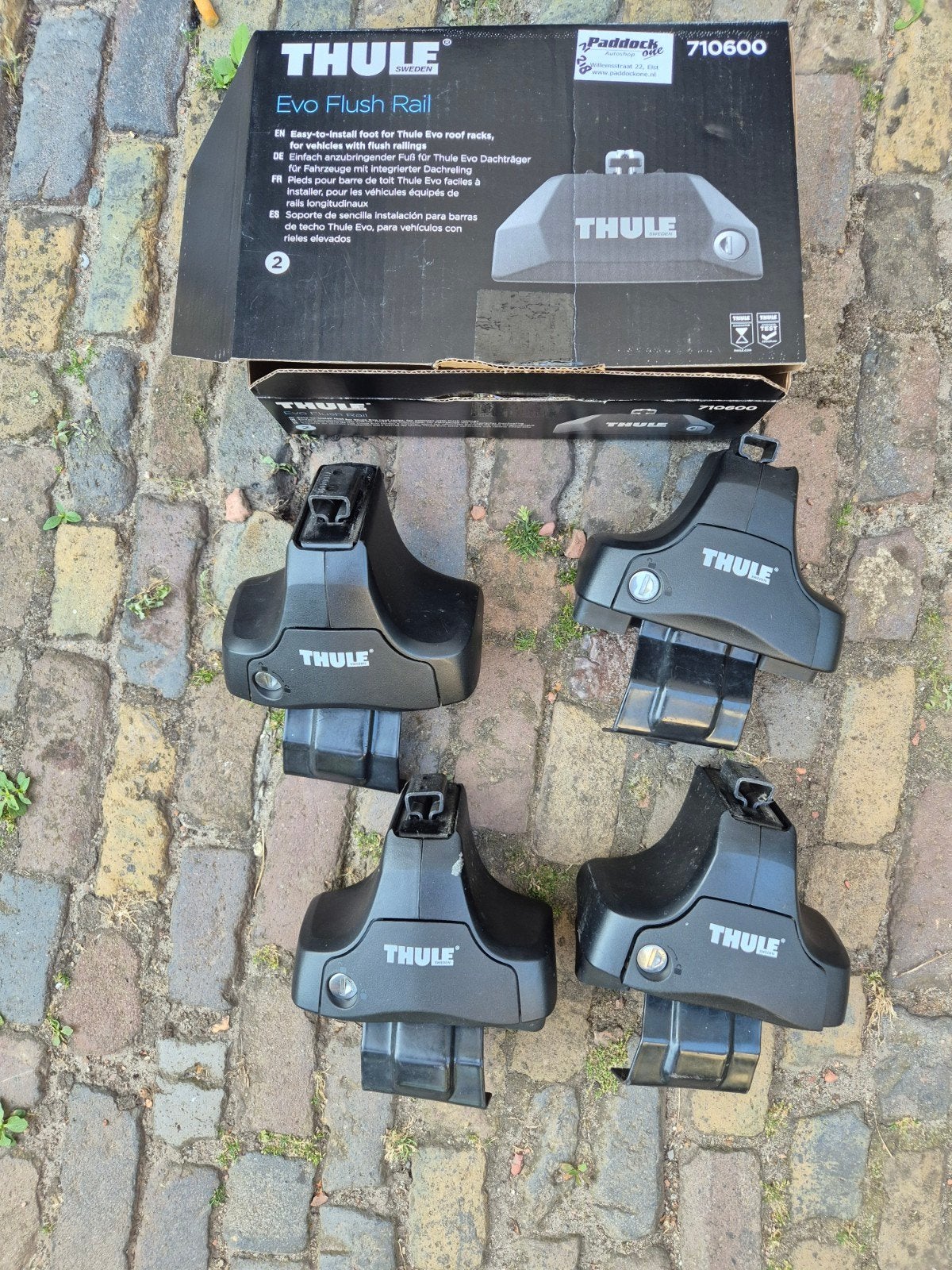 Thule Evo Rail dakdragers voor Ford Focus Station, Ophalen, Zo goed als nieuw