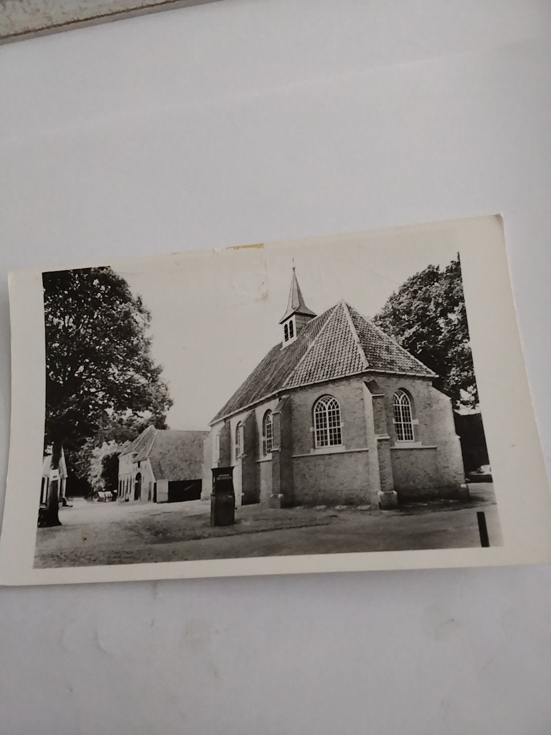 Oude ansichtkaart kapel  Bronkhorst Gelderland, Verzamelen, Ophalen of Verzenden, 1960 tot 1980, Gelopen, Gelderland